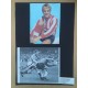 Signed picture of Ron Davies the Southampton and Wales footballer. 